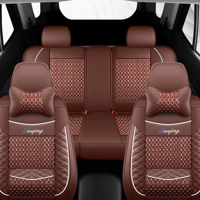 Noah Toyota Vios Fortuner — Seat cushion, seat cover - 5-seats-ice-silk-brown
