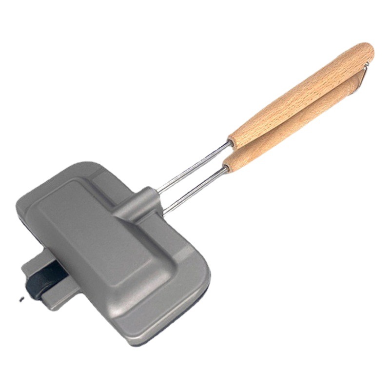 4w1h japonés tragar tres artesanía bandeja para hornear camping desayuno olla desayuno gruesa tostada para hornear sándwich bandeja para hornear