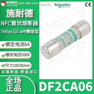 Df2Ca06 Schneider Fuse, Rated Current 6A Voltage 500Vac Size 10X38Mm, Am Type