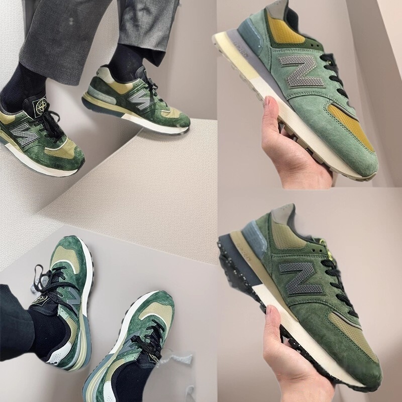 2025 New Autumn and Winter Nb574 Couple Casual Running Sneakers Putian Pure Original New Balance Shock-Absorbing Height-Increasing Shoes