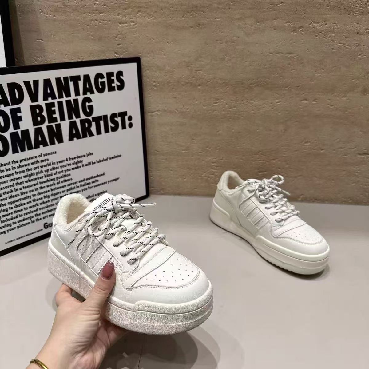 Zapatos de entrenamiento alemán retro de suela gruesa para mujer 2025 verano nuevos zapatos zapatos deportivos casuales transpirables de todo fósforo para mujer