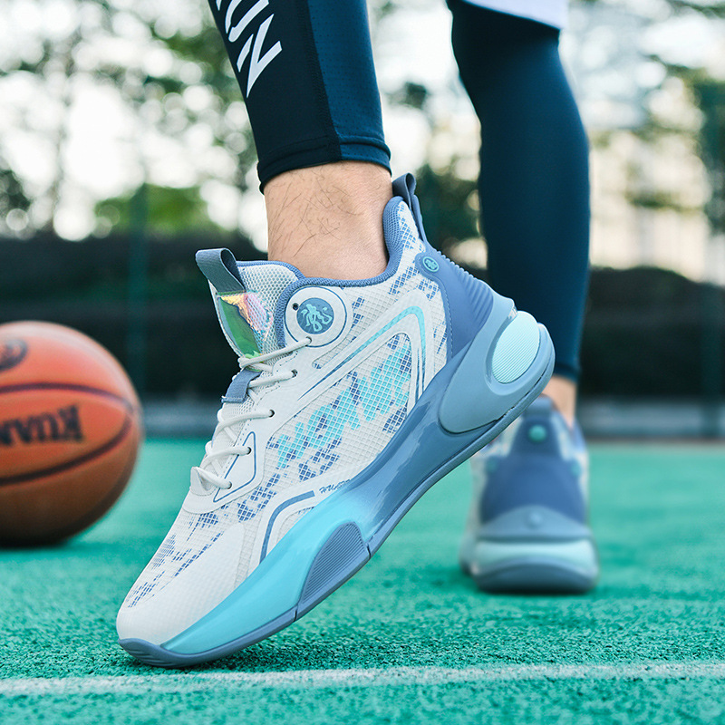 2025 nuevos zapatos de baloncesto de combate real antideslizantes antideslizantes resistentes al desgaste para jóvenes, zapatos deportivos transpirables casuales de todo fósforo para hombres y mujeres