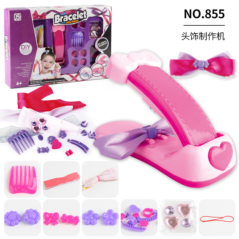 Herramienta para Trenzar el Cabello, Popular en TikTok, para Niñas, Trenzadora Automática de Cabello, Juego de Accesorios para el Cabello, Juguete de Maquillaje DIY