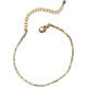 Flash! Extremely fine green fairy bracelet 2024 new niche design light luxury fashion simple all-match bracelet