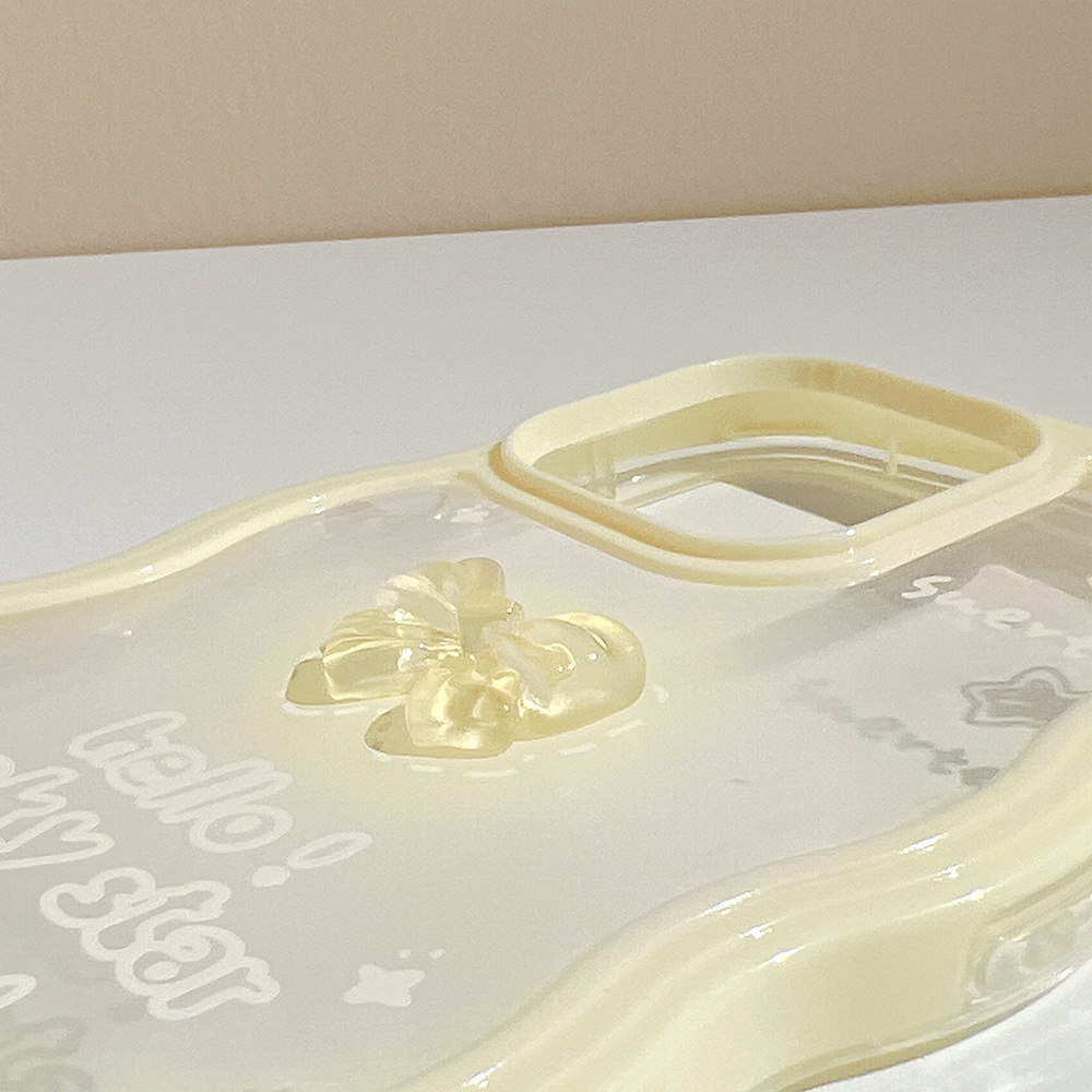 Title 7, 3D Bow Silicone Phone Case With Wavy Border, st...