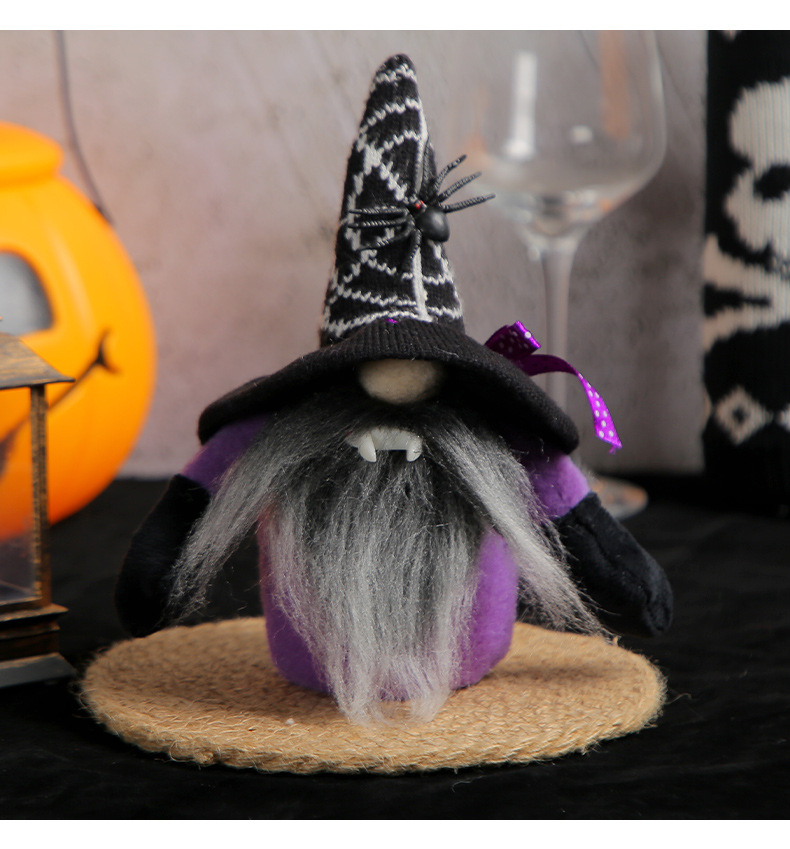 Halloween arctalan vámpír baba díszek pókdenevér baba party jelmez kellékek_voghion.com