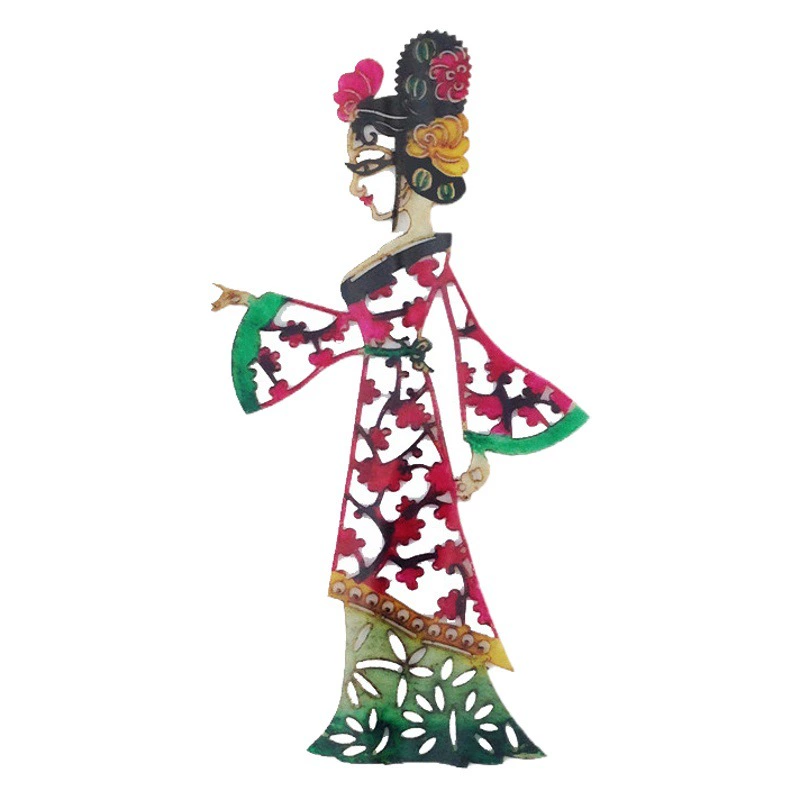 Shadow Play Shaanxi Xi'an Shadow Play Декоративная живопись Настольное украшение Китайские характеристики Зарубежные небольшие подарки для иностранцев