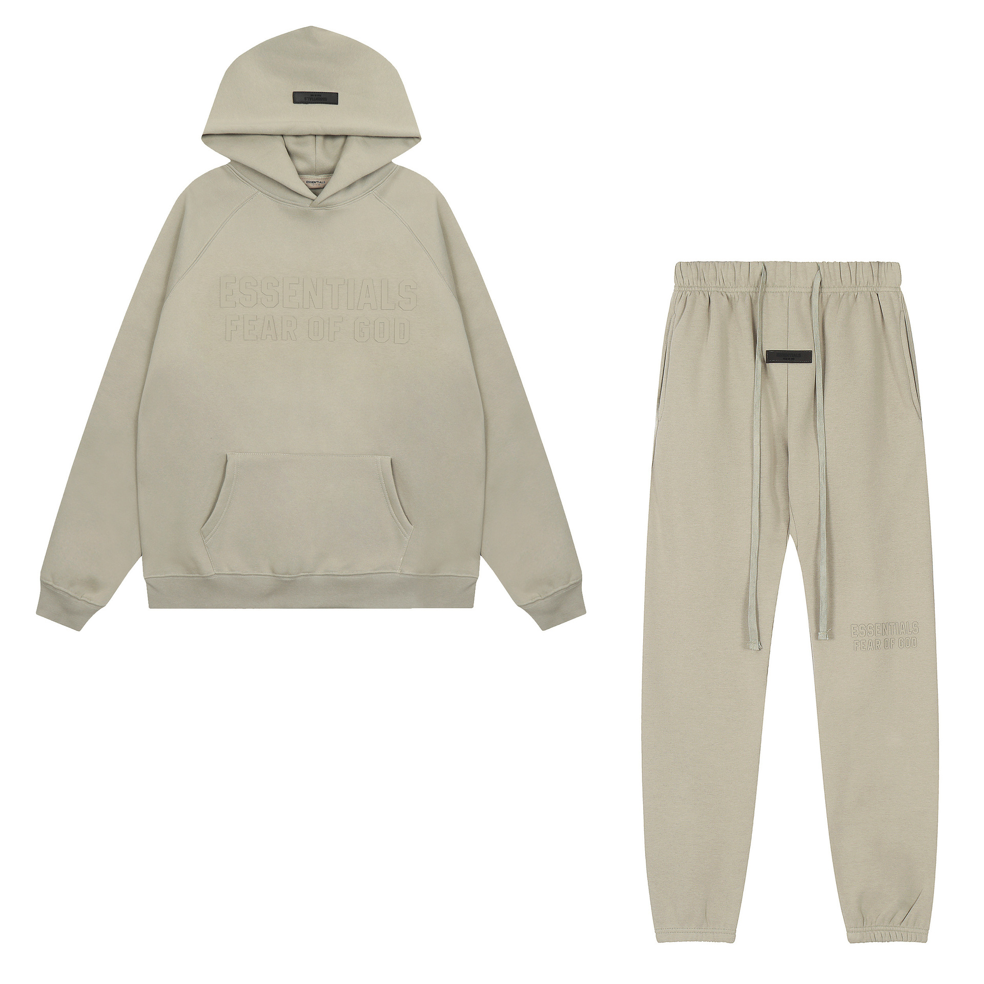 Fear of God Essentials Set 2-Piece Khaki