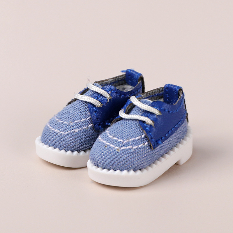Ob11 accesorios de muñeca 12 puntos cuerpo zapatos de bebé zapatos de lona zapatos de cuero P9 tesoro masculino tesoro femenino moda periférica spot al por mayor