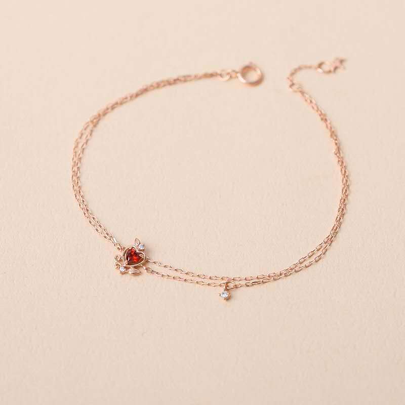 Christmas limited gift Disney style at large Princess joint bracelet female Bell niche silver light luxury exquisite