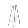 Moon aluminium alloy Hinge multi-function portable Herringbone ladder Engineering ladder fold Specifications wholesale