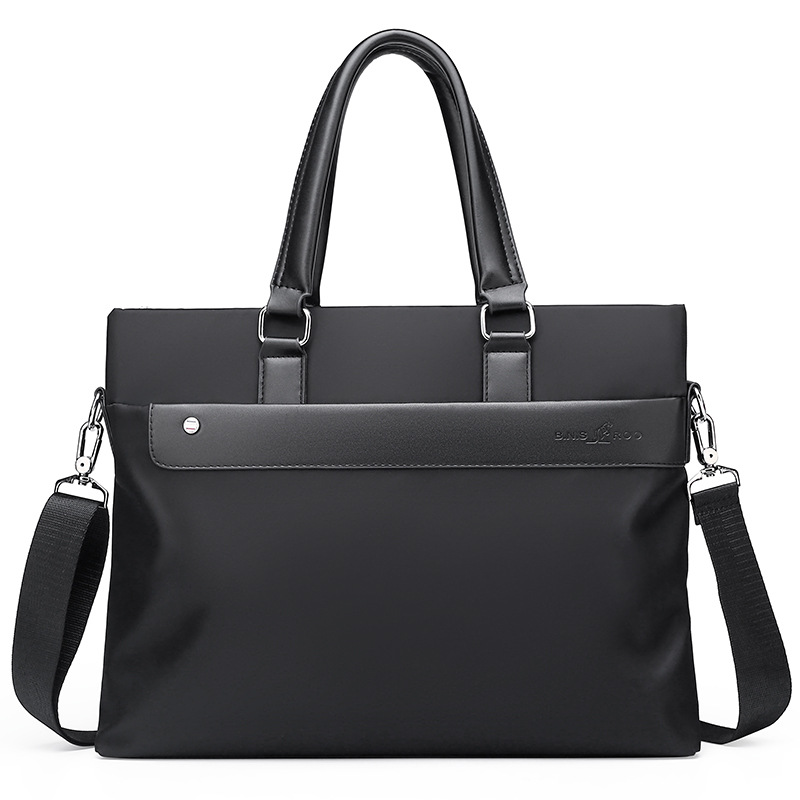 Bolso de negocios maletín de los hombres horizontal de gran capacidad bolsa de ordenador portátil bolsa de mensajero al por mayor