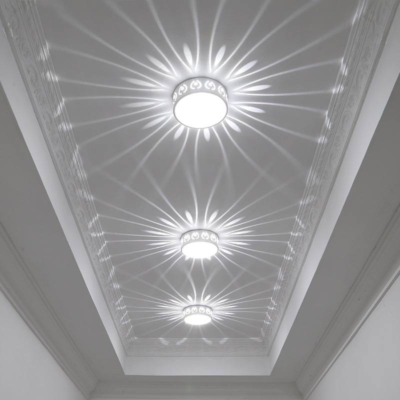 2026新款过道灯走廊灯简约现代led创意射灯玄关灯嵌入式天花马年