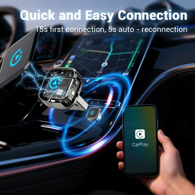 Simsiz CarPlay və Android Auto Box, Direct Plug-In Smart