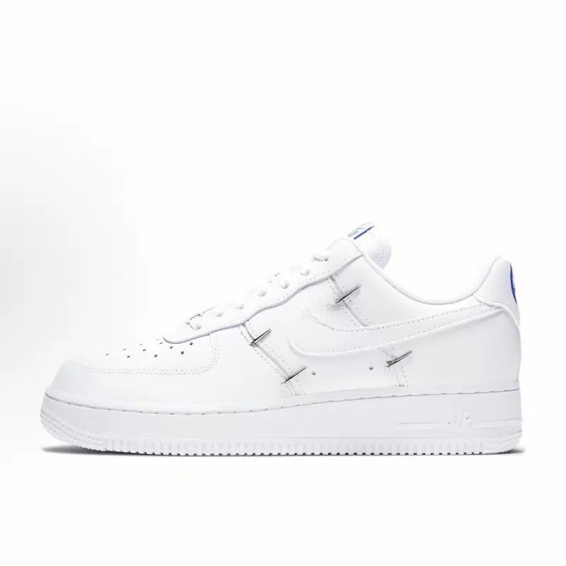 Zapatos Pitian AF1 Fuerza Aérea No. 1 zapatos blancos bajos, zapatos blancos casuales para hombres y mujeres. image 23