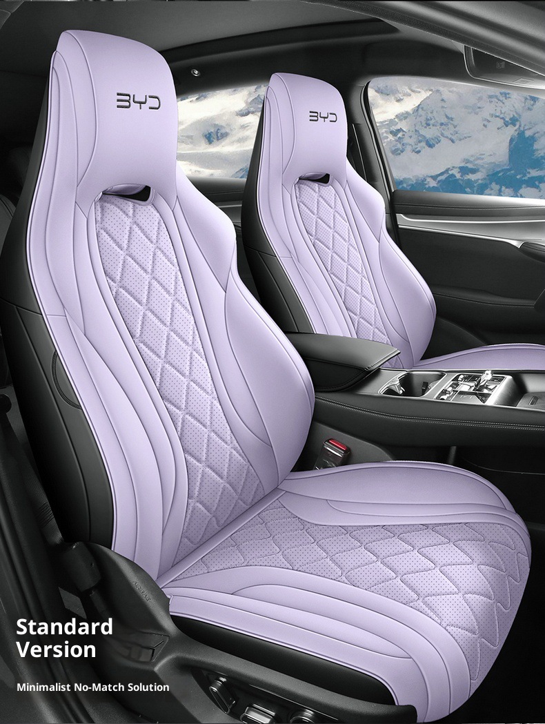 New Model Special Car Hiace 07Ev Nappa Leather Four-Season Left-Hand Drive Overseas Right-Hand Drive Seat Cover Cross-Border Full-Cover Car Seat Cushion