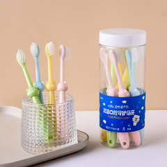 Children's toothbrush soft bristles 3 to 4-5-6-9 to 12 years old for boys and girls, baby toothpaste, primary school students, teething period