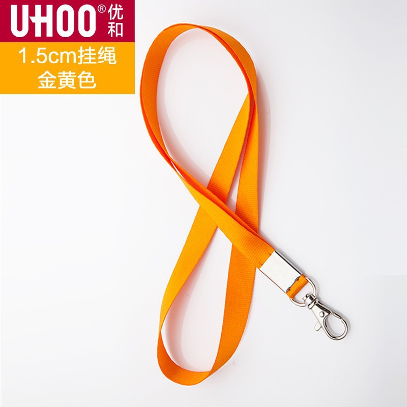 Youhe6742 tarjeta de trabajo cubierta de cuerda de acero inoxidable gruesa hebilla de cuerda de langosta impresión de tarjeta de trabajo de 1.5 ancho