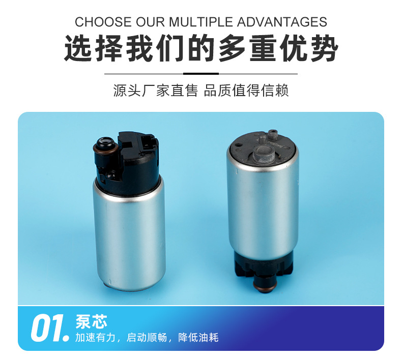 17045-Sdc Is Suitable for Honda 2.4/Seventh Generation Accord Cm4/Cm5 Fuel Pump Assembly