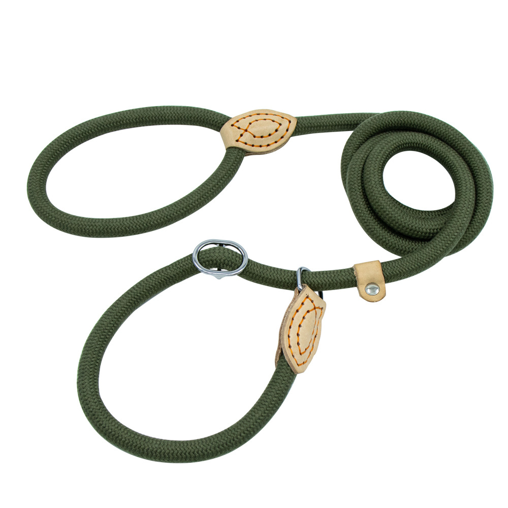 Correa de perro resistente cuerda antideslizante P Cadena de tracción ajustable cinturón de entrenamiento adecuado para perros medianos y grandes