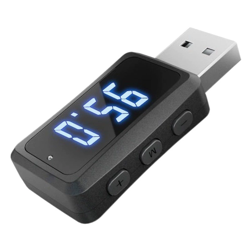 Источник нового производителя внешней торговли автомобиля Bluetooth FM-передатчик Bluetooth приемник цифровой дисплей передатчик