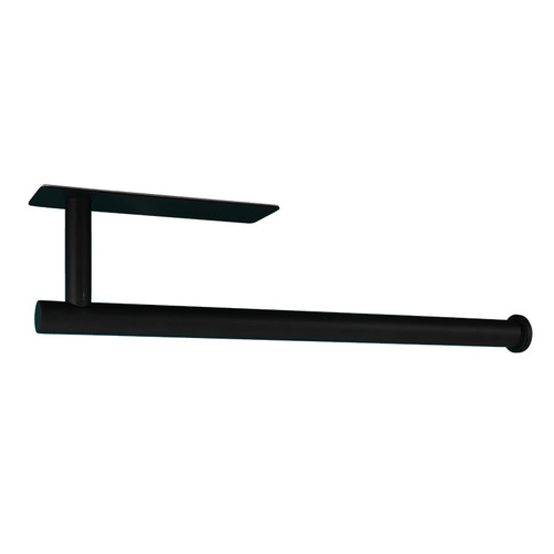 Stainless steel paper towel holder no punching wall hanging kitchen vertical storage rack cabinet bracket bathroom bathroom roll paper holder