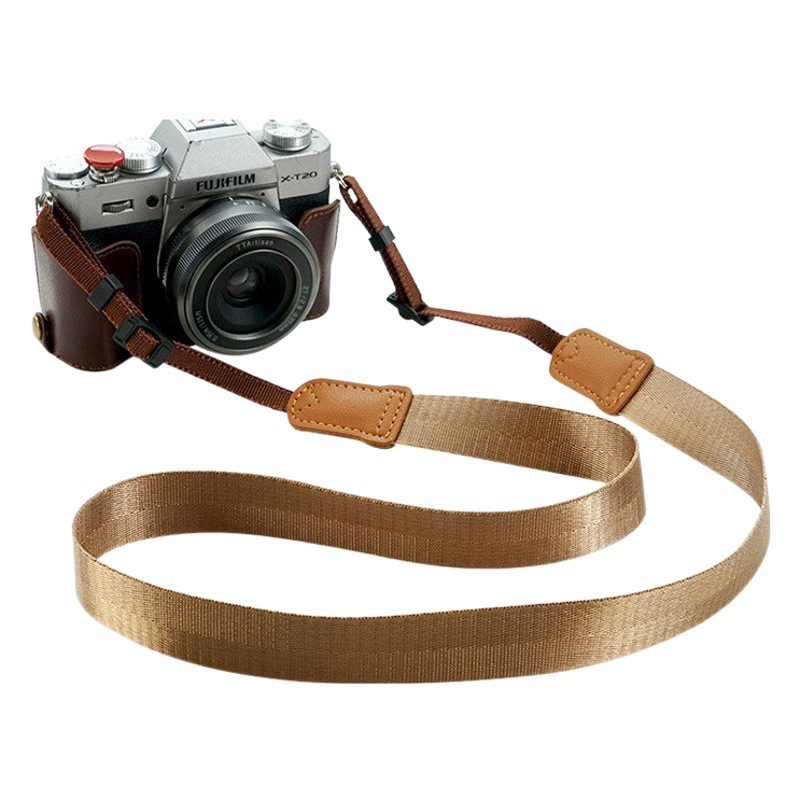 Декомпрессионный плечевой ремень для камеры, подходящий для универсального подвесного шейного ремня для микрозеркальной камеры Canon, Nikon, Fuji и Sony