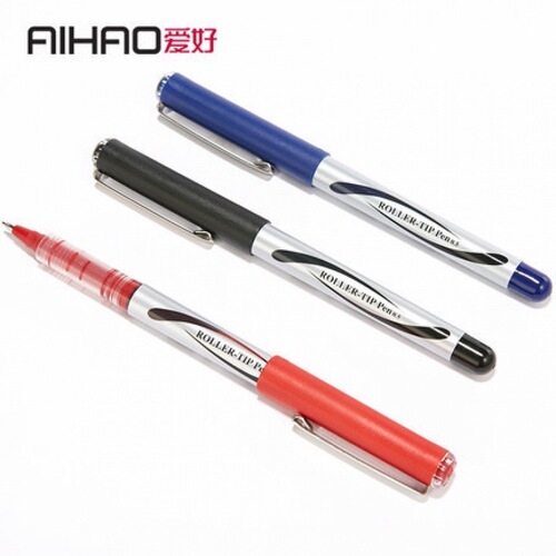 Hobby straight liquid ball pen 2000A student exam pen 2001 office gel pen water-based signature pen