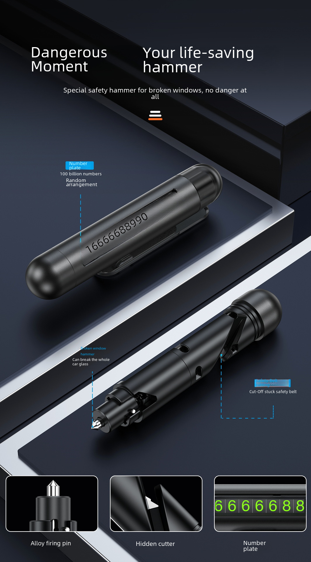 Car Safety Hammer Image 13