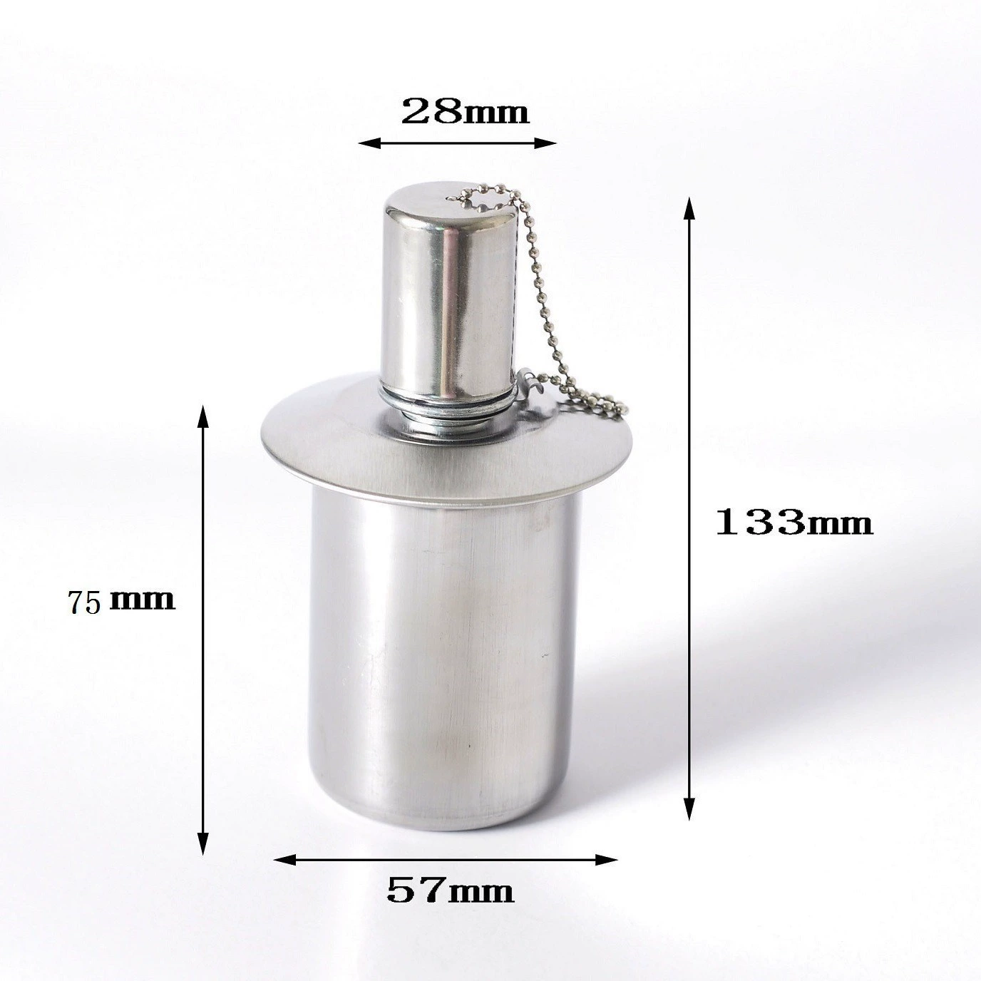 304 Нержавеющая сталь Садовая масляная лампа Керосиновая лампа Масляная лампа цементная масляная лампа Аксессуары для кемпинга атмосфера лампа