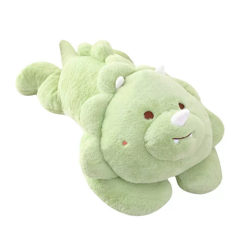 Cute plush dinosaur, big pillow, (Physicals)