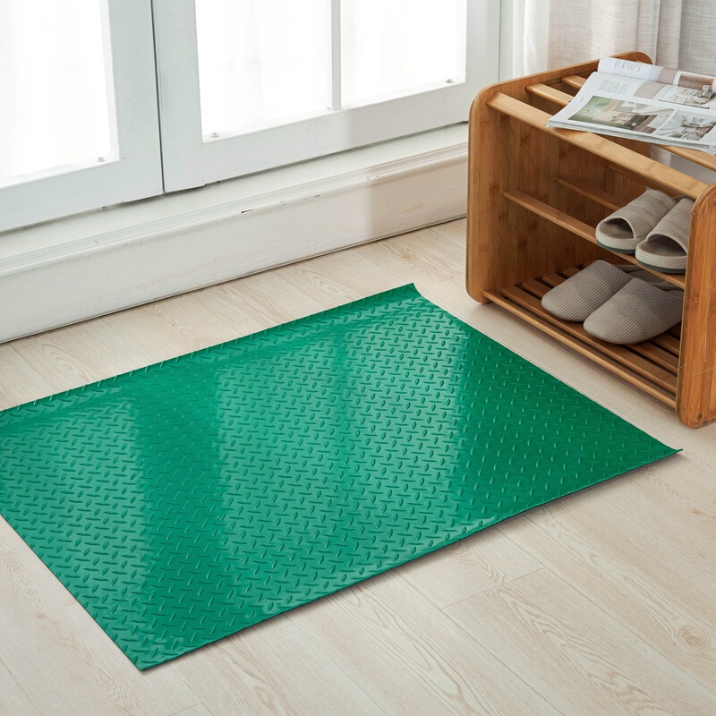 牛筋滑り止めフロアマット廊下キッチン階段防水カーペット工場倉庫工場PVCゴム床マット|undefined