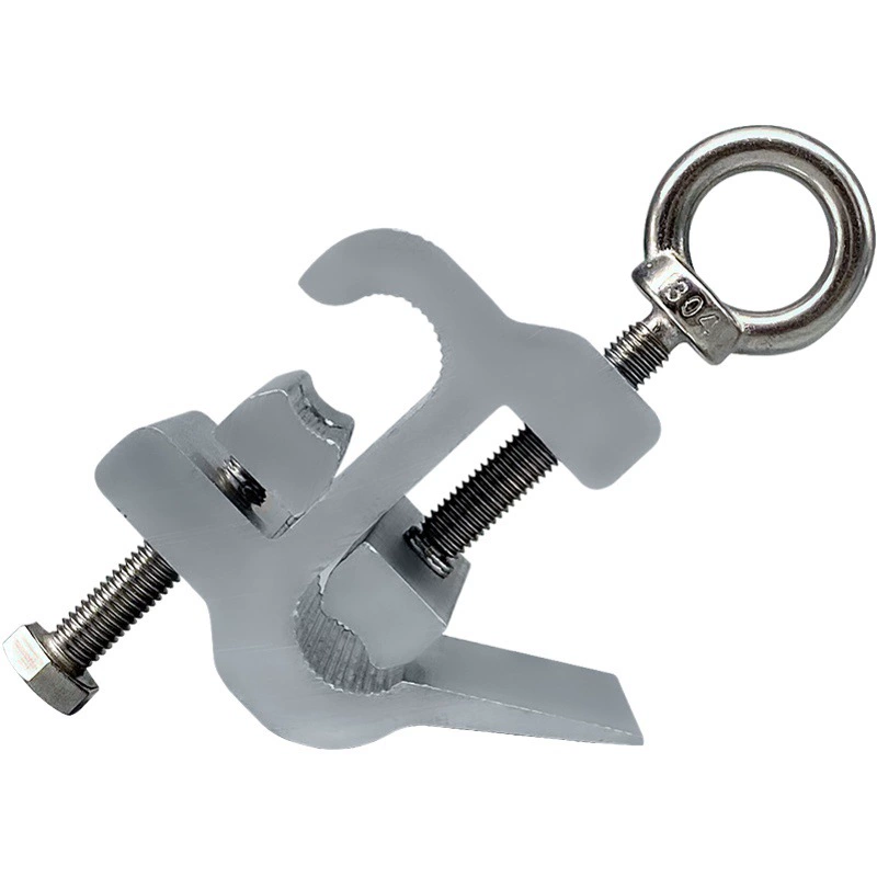 10кВ высоковольтный зажим для линии под напряжением распределительная сеть самоблокирующийся пистолет S-образный зажим пожарное соединение дренажный зажим с обезьяньей головкой