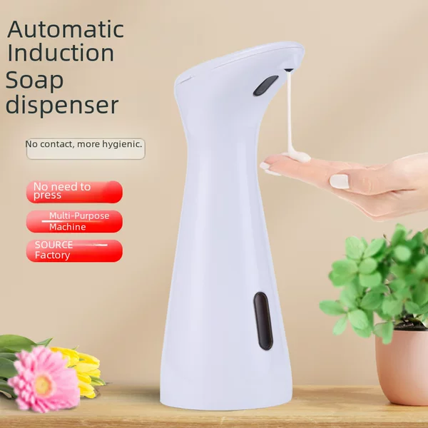 Compact Multi-Scenario Automatic Sensor Soap Dispenser for Dishwashing Liquid and Hand Sanitizer, Factory Wholesale, Modern and Simple Design