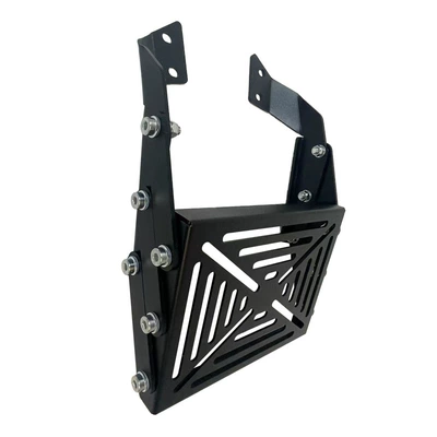 Motorcycle frame sliding mobile tailstock trunk
