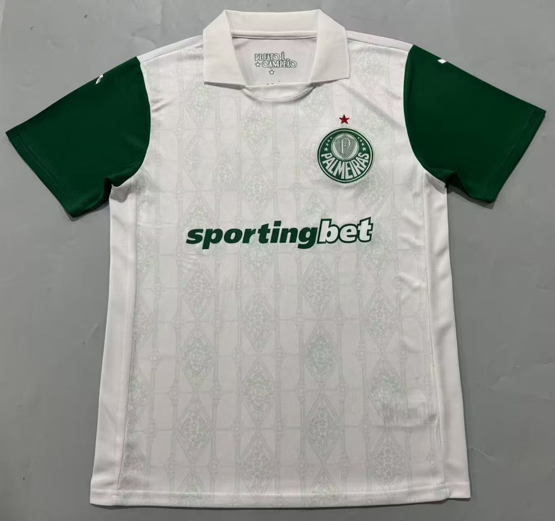 巴甲2526 Palmeiras主客場サッカー服男性長袖トレーニング服レトロsoccerメンズys|undefined