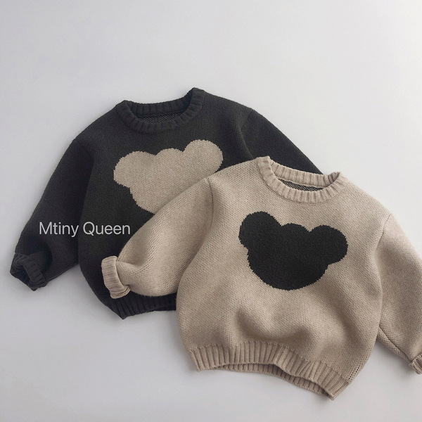 Retro children's demi-season sweater