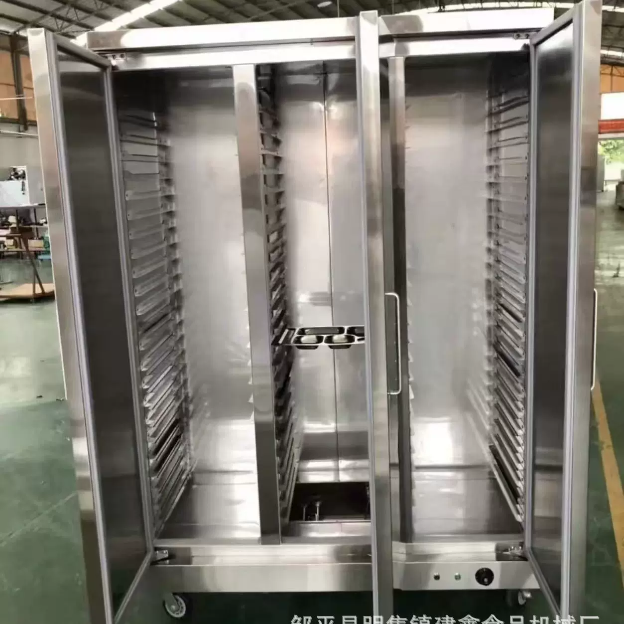 学生饭菜餐盘保温柜240个盘子的保温车前后通门的宴会车