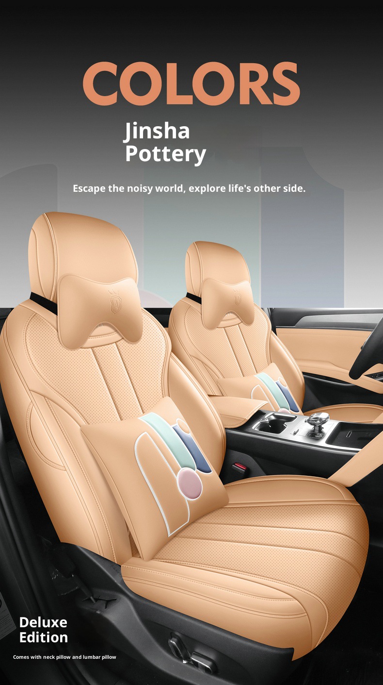 New Model Second-Generation Song Prodm-I Full Leather Car Seat Covers for Overseas Right-Hand Drive Vehicles, Cross-Border Full-Cover Car Seat Cushions