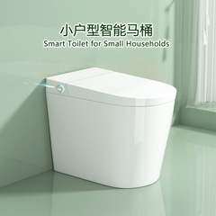 家庭用小戸型軽知能便器一体小サイズ全自動殺菌サイフォン即熱便器泡盾