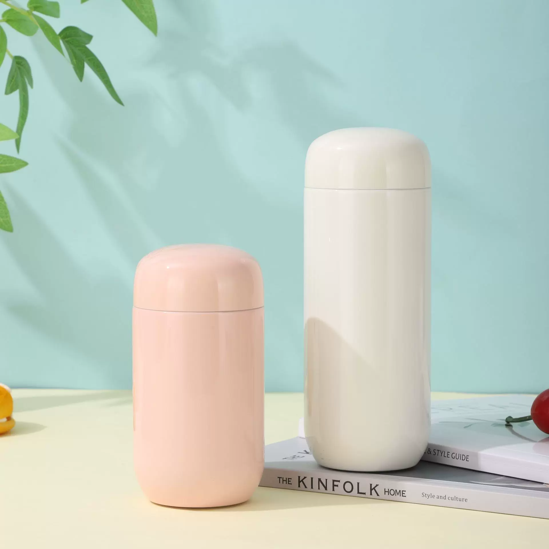 新款摇摇热暖手杯304不锈钢保温杯家用迷你口袋杯户外便携随手杯