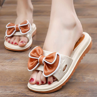 Thick-solated sandals and slippers for students and women summer wear thick heel non-slip wear-resistant fairy style Internet celebrity pop-up slippers