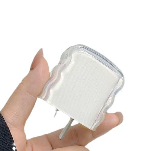 Apple Brand Charger with Wavy Transparent Protective Case 20W Bite Wire Cable