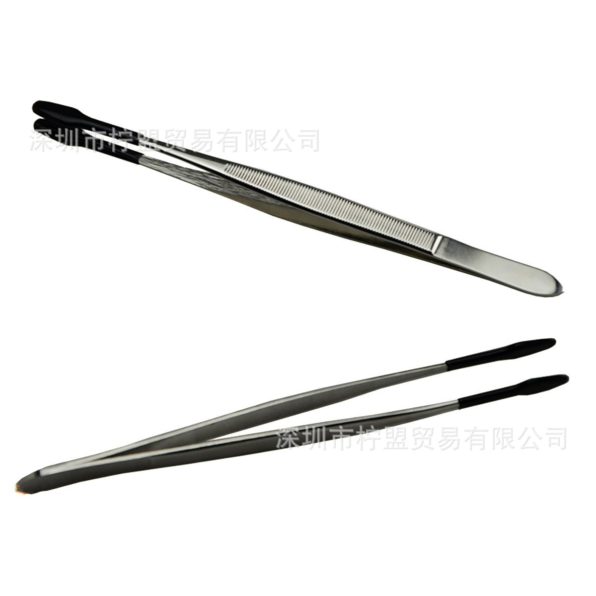 珠宝/硬币集邮处理工具不锈钢镊子收藏品工业镊子手工工具15cm