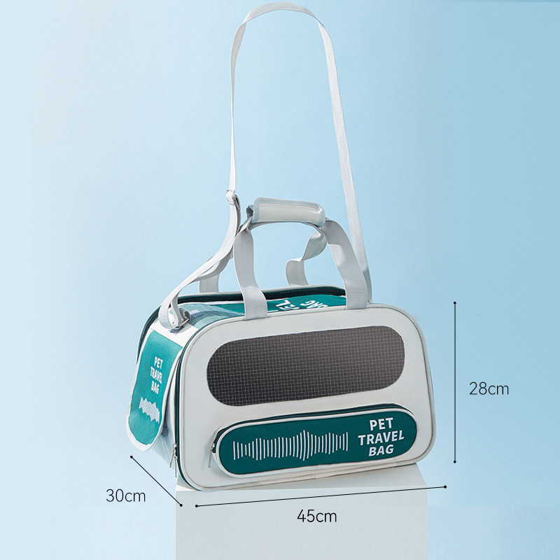 Green Rhythm Cat Bag