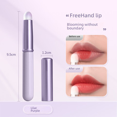 Luxury Shining Lip Brush Full Set Single Lip Blending Brush Mini Portable Lipstick Brush Short Handle Travel Makeup Brush Professional