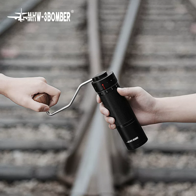 Ручная жерновая кофемолка Bomber, бытовая компактная ручная кофемолка для зерен, ручная кофемашина