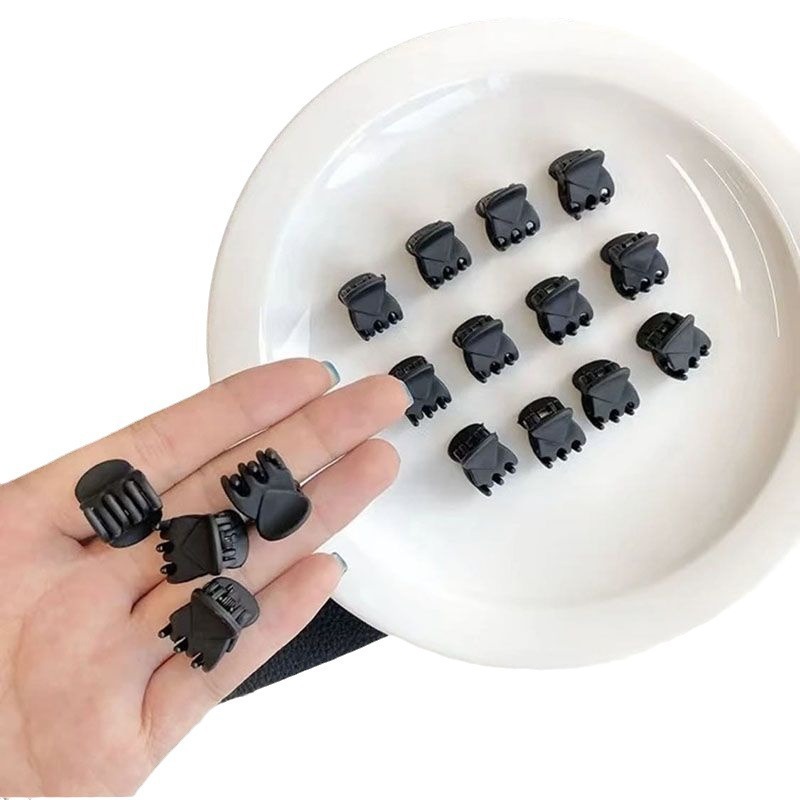 韓国ヘアアクセサリーシンプルなプラスチックミニヘアクリップサイドクリップトップクリップヘアクリップ前髪クリップヘアアクセサリー|undefined