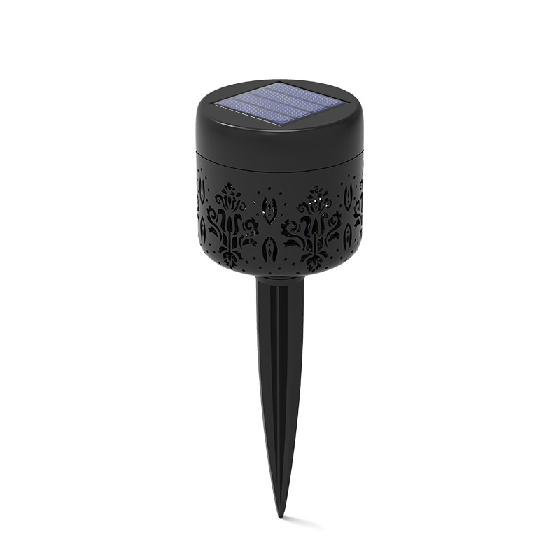 Lámpara de jardín solar RGB, proyección decorativa, impermeable, luces de césped