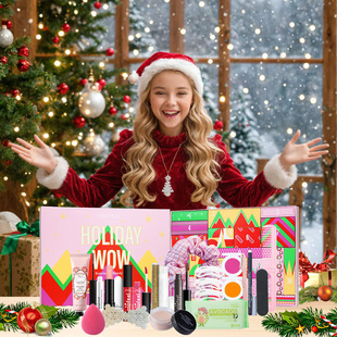 POPFEEL Holiday Style Cosmetic Set Makeup Tools Gift Box